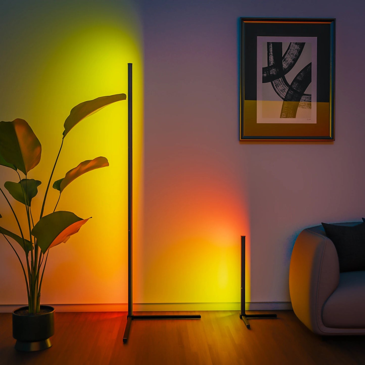 LumiGlow 150cm RGB Standing Lamp