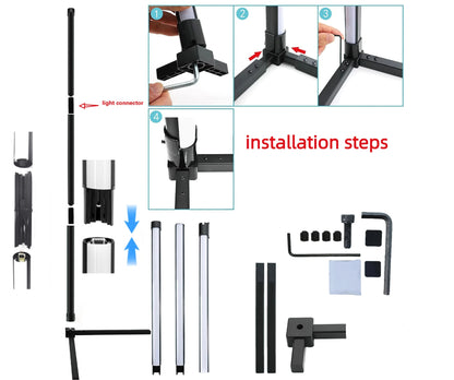 LumiGlow 150cm RGB Standing Lamp