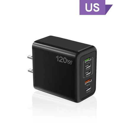 120W PD 5-Port USB Charger