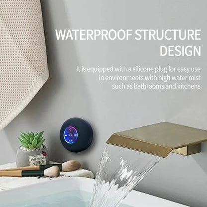 AquaBeat Waterproof Bluetooth Shower Speaker